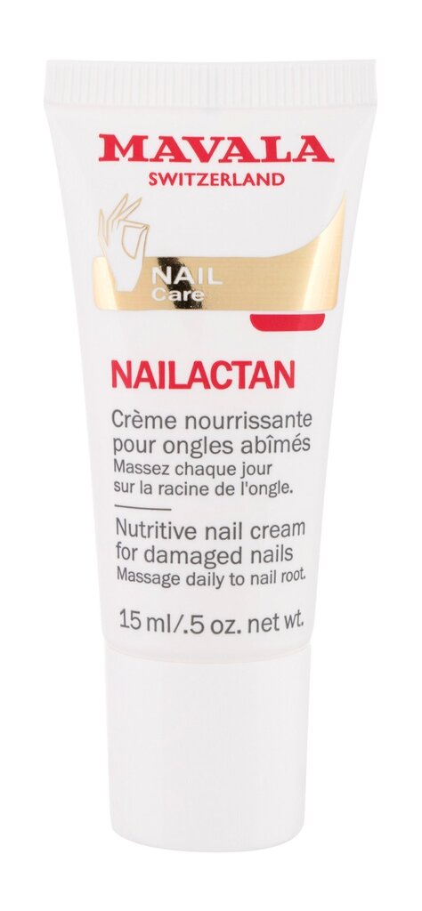 Mavala Nutritive Nail Cream Nailactan -kynsivoide, 15ml hinta ja tiedot | Vartalovoiteet ja -emulsiot | hobbyhall.fi