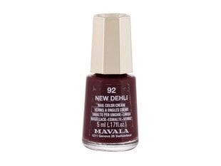 Mavala Mini Color Cream Nail Polish 92 New Dehli #972336 -kynsilakka, 5 ml hinta ja tiedot | Kynsilakat ja kynsienhoitotuotteet | hobbyhall.fi