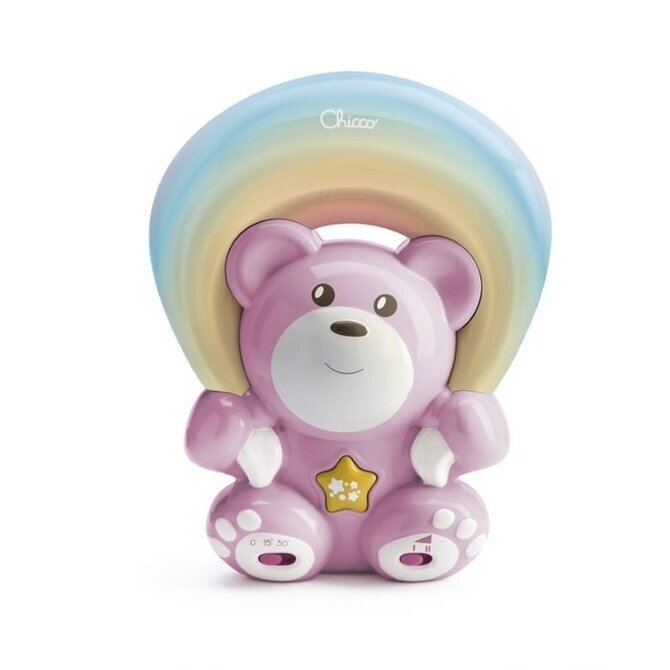 Projektori Chicco Rainbow Bear 143306 hinta ja tiedot | Vauvan lelut | hobbyhall.fi