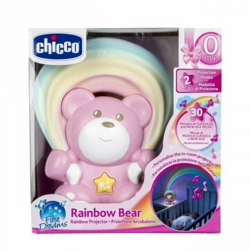 Projektori Chicco Rainbow Bear 143306 hinta ja tiedot | Vauvan lelut | hobbyhall.fi