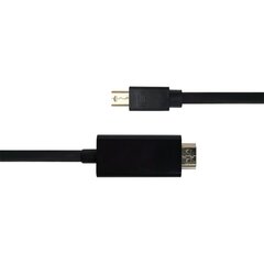 Deltaco, miniDisplayPort - HDMI, 4K UHD, 2 m hinta ja tiedot | Kaapelit ja adapterit | hobbyhall.fi