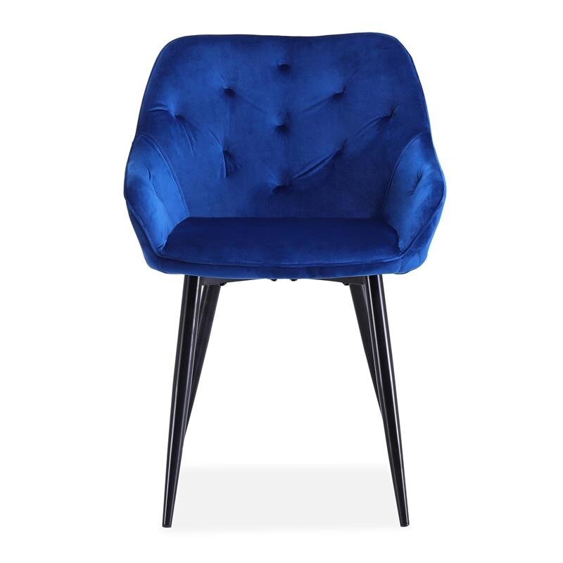 Halmar K487 -tuolit, sininen, 2 kpl hinta ja tiedot | Ruokapöydän tuolit | hobbyhall.fi