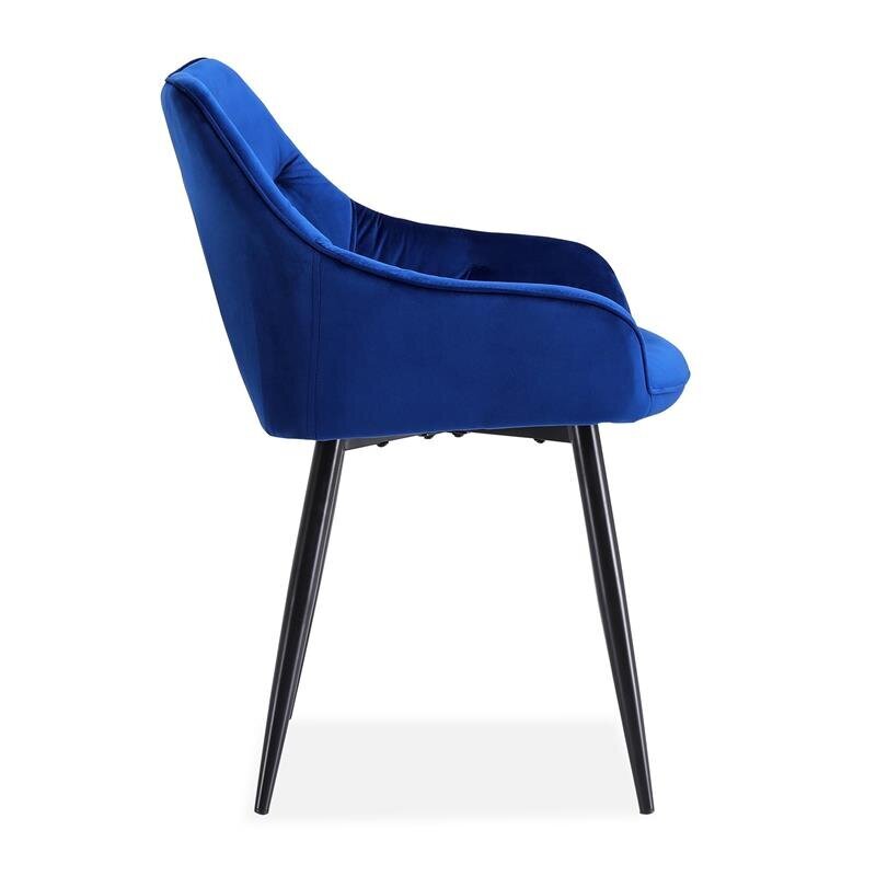 Halmar K487 -tuolit, sininen, 2 kpl hinta ja tiedot | Ruokapöydän tuolit | hobbyhall.fi