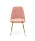 2 tuolin sarja Halmar K460, vaaleanpunainen hinta ja tiedot | Ruokapöydän tuolit | hobbyhall.fi