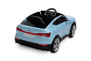 Yksipaikkainen lasten sähköauto Toyz Audi E-tron Sportback, sininen hinta ja tiedot | Lasten sähköautot | hobbyhall.fi