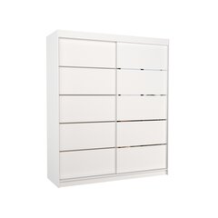 Kaappi ADRK Furniture Spectra, valkoinen hinta ja tiedot | Kaapit | hobbyhall.fi