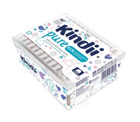 Vanupuikot lapsille Cleanic Kindii 60 kpl hinta ja tiedot | Vauvojen hygieniatuotteet | hobbyhall.fi
