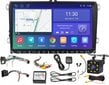 GPS-moduuli - Navigointi + antenni, autostereo, Android 10 -näyttö 8 tuumaa, hands free -järjestelmä Volkswagenille, Seat, Skoda hinta ja tiedot | Autoradiot, multimedia | hobbyhall.fi