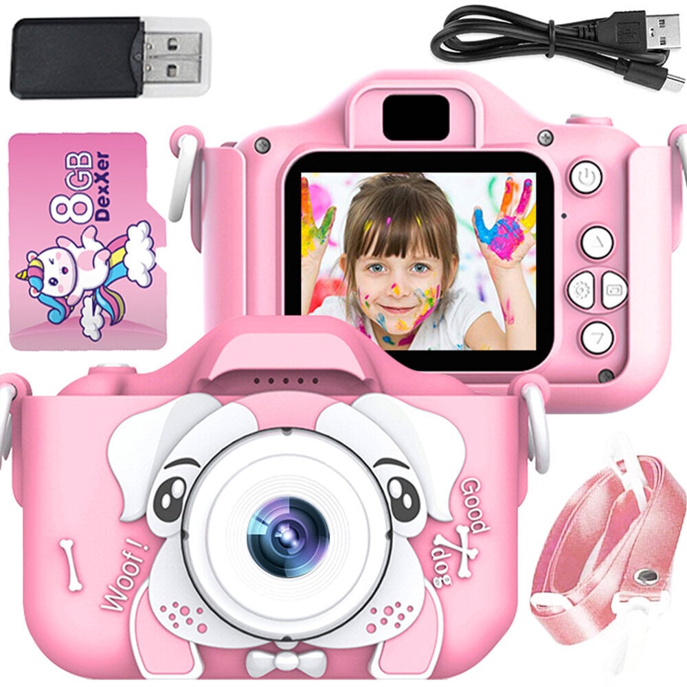 Digikamera lapsille + 8gb SD-kortti hinta ja tiedot | Kehittävät lelut | hobbyhall.fi