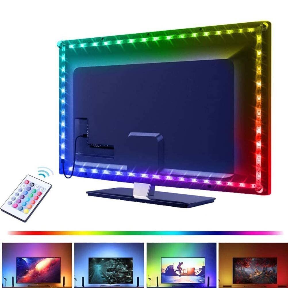 RGB LED-nauha SMD 5050 hinta ja tiedot | LED-valonauhat | hobbyhall.fi