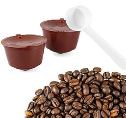 Uudelleen käytettävät kapselit Dolce Gusto -kahvinkeittimiin (3 kpl) hinta ja tiedot | Kahvinkeittimen tarvikkeet | hobbyhall.fi
