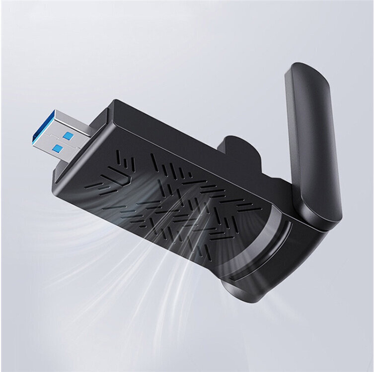 USB1200Mbps DUAL WI-FI -sovitin WIFI verkkokortti hinta ja tiedot | Adapterit | hobbyhall.fi