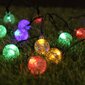 RGB LED String 20 lamppua Kanssa aurinko paneeli puutarhaa varten hinta ja tiedot | Puutarha- ja ulkovalot | hobbyhall.fi