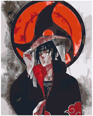 Maalaus numeroiden mukaan Itachi Uchiha 40x50 hinta ja tiedot | Maalaa numeroiden mukaan | hobbyhall.fi