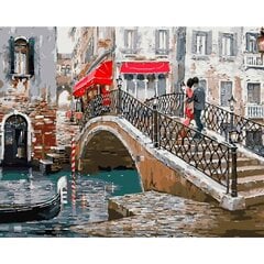 Maalaus numeroiden mukaan Intohimoinen Venetsia 40x50 hinta ja tiedot | Maalaa numeroiden mukaan | hobbyhall.fi