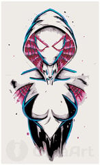 Maalaus numeroiden mukaan SpiderGirl 3 30x50 hinta ja tiedot | Maalaa numeroiden mukaan | hobbyhall.fi