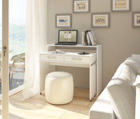 Desk Zoom, valkoinen I hinta ja tiedot | Tietokonepöydät ja työpöydät | hobbyhall.fi