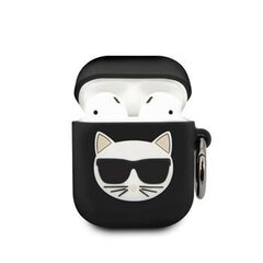 Karl Lagerfeld AirPods Choupette Black hinta ja tiedot | Kuulokkeiden tarvikkeet | hobbyhall.fi