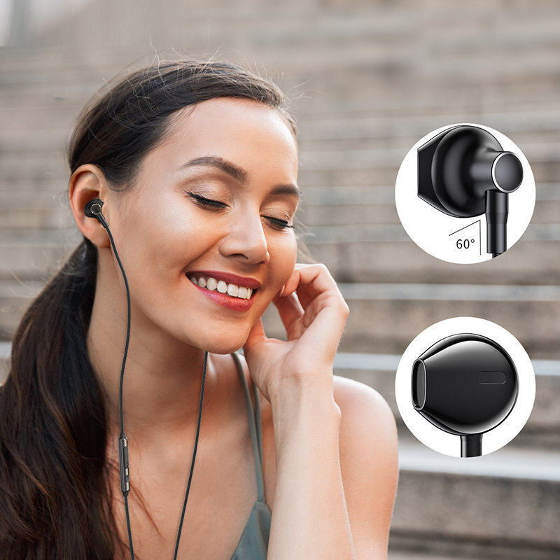 Joyroom In-Ear USB Type C JR-EC03 Black hinta ja tiedot | Kuulokkeet | hobbyhall.fi