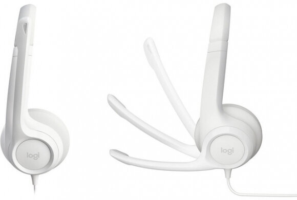 LOGITECH H390 USB Computer Headset - OFF-WHITE - USB - EMEA-914 hinta ja tiedot | Kuulokkeet | hobbyhall.fi