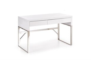 B32 -kirjoituspöytä, korkeakiilto valkoinen hinta ja tiedot | Tietokonepöydät ja työpöydät | hobbyhall.fi