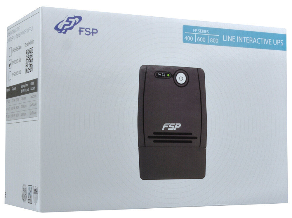 Fortron FSP FP 800 hinta ja tiedot | UPS-laitteet | hobbyhall.fi