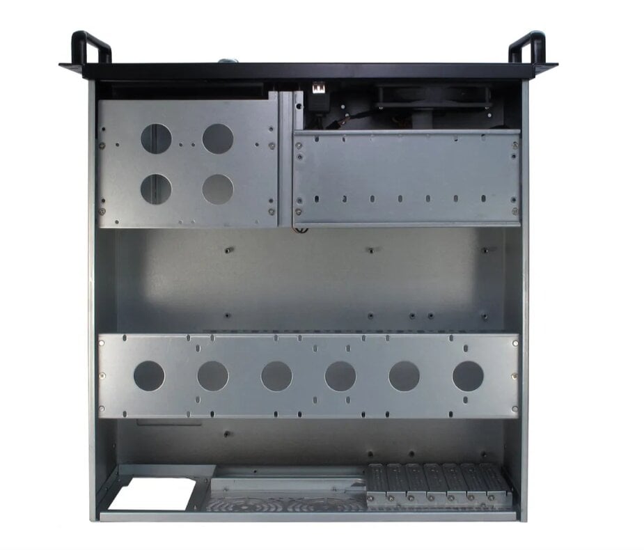 Inter-Tech 19" Rack InterT 4U 4U-4088-S hinta ja tiedot | Palvelimet | hobbyhall.fi