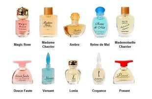 Sarja Charrier Parfums Les Parfums de France EDP naisille, 10 kpl, 46,3 ml hinta ja tiedot | Charrier Parfums Hajuvedet ja kosmetiikka | hobbyhall.fi