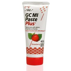 GC Mi Paste Plus Recaldent fluorihammasvoide, mansikan makuinen, 35 ml. hinta ja tiedot | Suuhygienia | hobbyhall.fi