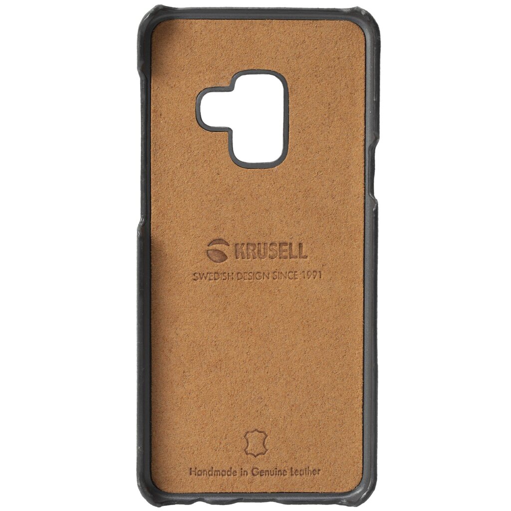 Puhelinkuori Krusell Sunne Cover, sopii Samsung Galaxy A6+ (2018), musta hinta ja tiedot | Puhelimen kuoret ja kotelot | hobbyhall.fi