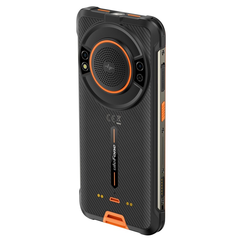 Ulefone Power Armor 16 Pro 4/64GB Orange/Black UF-PA16P/OE hinta ja tiedot | Matkapuhelimet | hobbyhall.fi