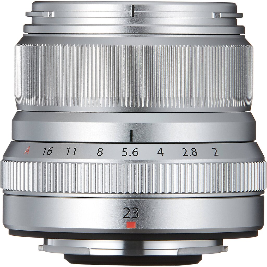 FUJIFILM FUJINON XF 23mm F2 R WR (hopea) hinta ja tiedot | Objektiivit | hobbyhall.fi