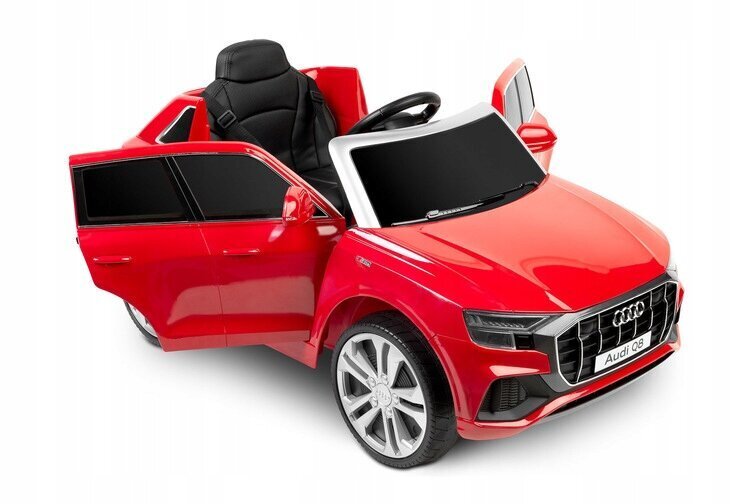 Toyz Audi RS Q8 -sähköauto lapselle, yksipaikkainen, 108 x 56 x 55 cm, punainen hinta ja tiedot | Lasten sähköautot | hobbyhall.fi