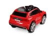 Toyz Audi RS Q8 -sähköauto lapselle, yksipaikkainen, 108 x 56 x 55 cm, punainen hinta ja tiedot | Lasten sähköautot | hobbyhall.fi