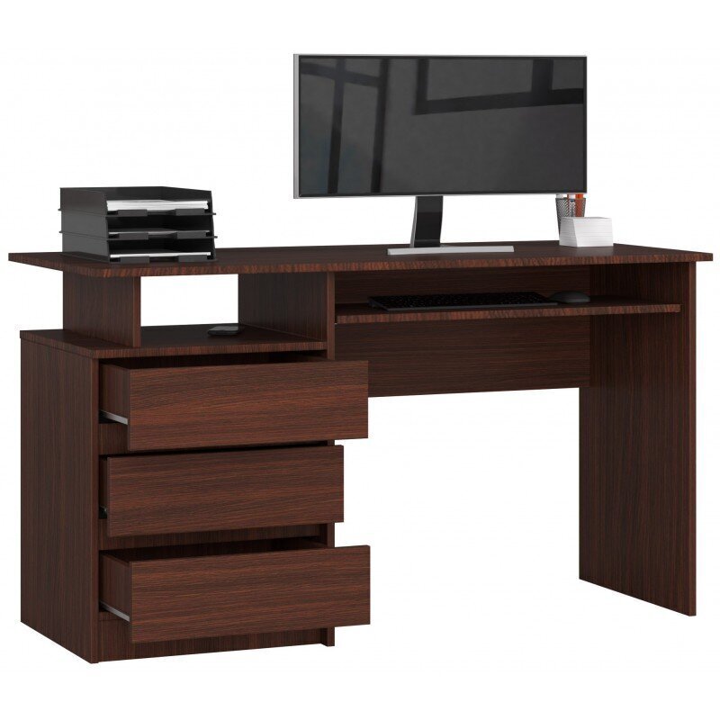 Työpöytä NORE CLP 135, ruskea hinta ja tiedot | Tietokonepöydät ja työpöydät | hobbyhall.fi