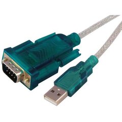 Sbox USB-RS232, USB A M.-> RS-232 M, 2 m hinta ja tiedot | Kaapelit ja adapterit | hobbyhall.fi