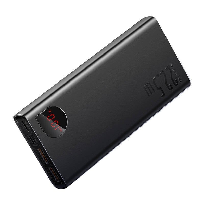 Baseus Adaman Metal -Varavirtalähde, 20000mAh, 22.5W (musta) hinta ja tiedot | Varavirtalähteet | hobbyhall.fi