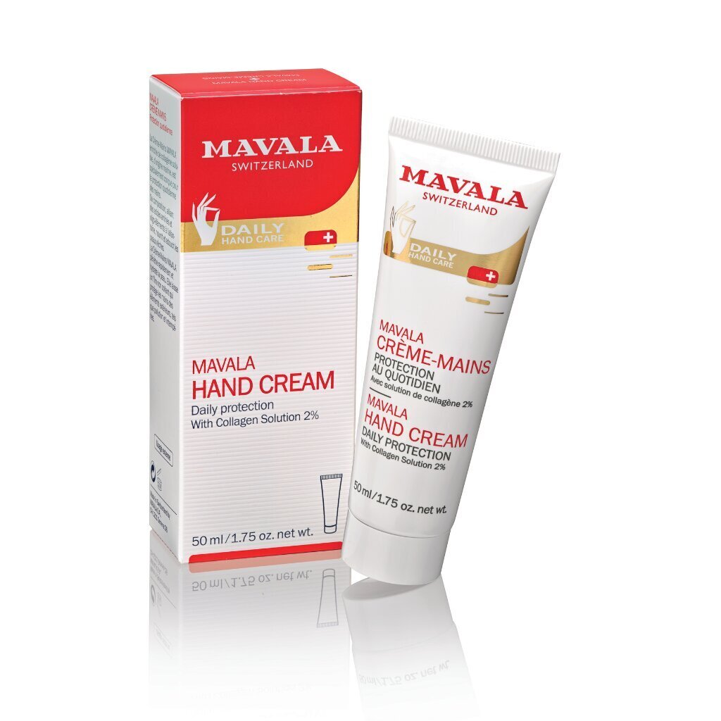 Mavala Daily Hand Care Cream -käsivoide, 50ml hinta ja tiedot | Vartalovoiteet ja -emulsiot | hobbyhall.fi