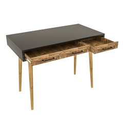 Työpöytä Kalune Design Milano, harmaa/ruskea hinta ja tiedot | Tietokonepöydät ja työpöydät | hobbyhall.fi