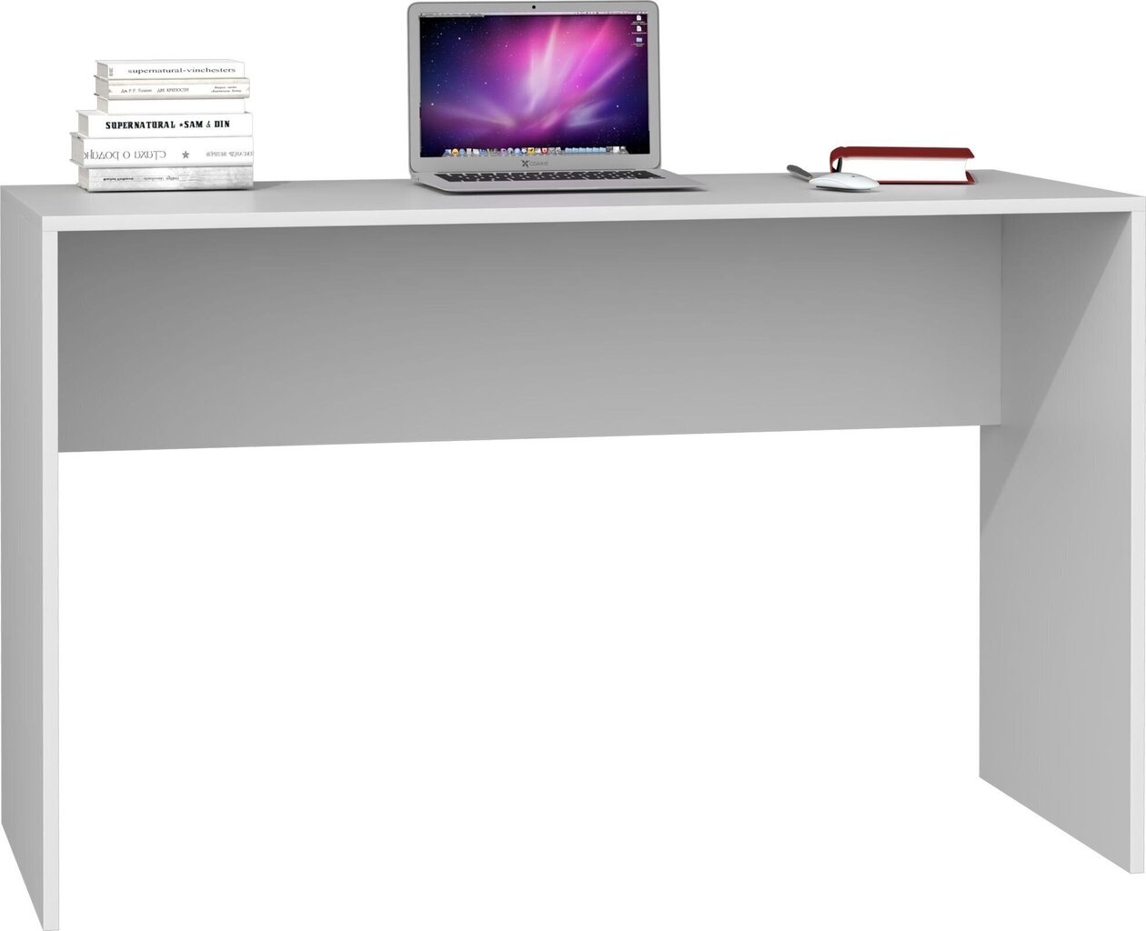 Plus, Pöytä valkoinen hinta ja tiedot | Tietokonepöydät ja työpöydät | hobbyhall.fi