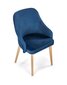 Halmar Toledo 2 Monolith 77 tuoli, sininen hinta ja tiedot | Ruokapöydän tuolit | hobbyhall.fi
