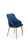 Halmar Toledo 2 Monolith 77 tuoli, sininen hinta ja tiedot | Ruokapöydän tuolit | hobbyhall.fi