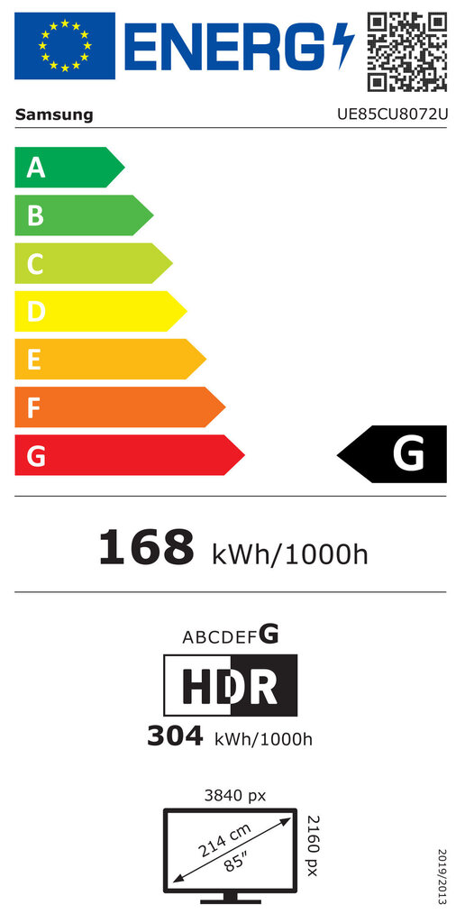 Samsung UE85CU8072UXXH hinta ja tiedot | Televisiot | hobbyhall.fi