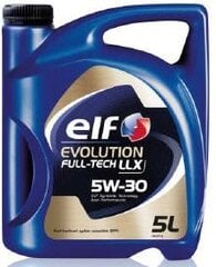 ELF EVOLUTION FULLTECH LLX 5W-30 moottoriöljy 5l hinta ja tiedot | Elf Voiteluaineet | hobbyhall.fi