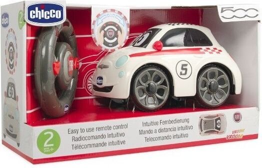 Kauko-ohjattava Chicco Fiat 500 Sport 07275 hinta ja tiedot | Poikien lelut | hobbyhall.fi