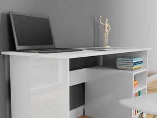 Työpöytä Bahar, valkoinen. hinta ja tiedot | Tietokonepöydät ja työpöydät | hobbyhall.fi