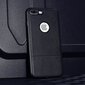 Qult Luxury Drop Back Case Silicone Case for Apple iPhone 7 Plus / 8 Plus Black hinta ja tiedot | Puhelimen kuoret ja kotelot | hobbyhall.fi