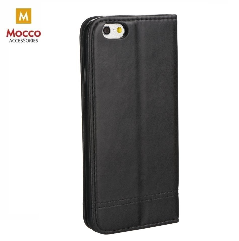 Mocco Smart Focus Book Case Samsung A920 Galaxy A9 (2018) -puhelimelle, musta hinta ja tiedot | Puhelimen kuoret ja kotelot | hobbyhall.fi