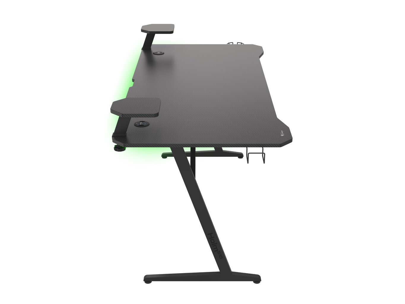 Genesis Gaming Desk Holm 510 RGB pelipöytä hinta ja tiedot | Tietokonepöydät ja työpöydät | hobbyhall.fi