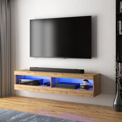 TV-taso Selsey Dean LED 100 cm, ruskea hinta ja tiedot | TV-tasot | hobbyhall.fi